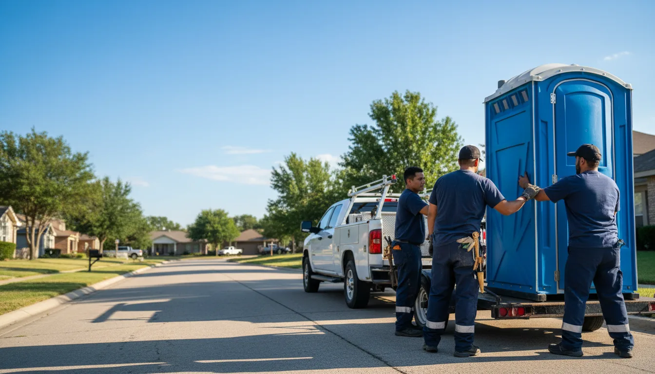 Portable Toilet Rental in Loveland, OK near me